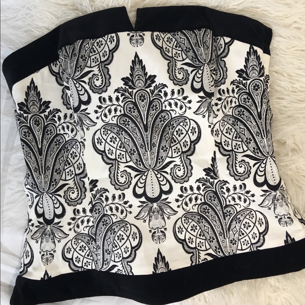 WHITE HOUSE BLACK MARKET Women’s Corset Blouse